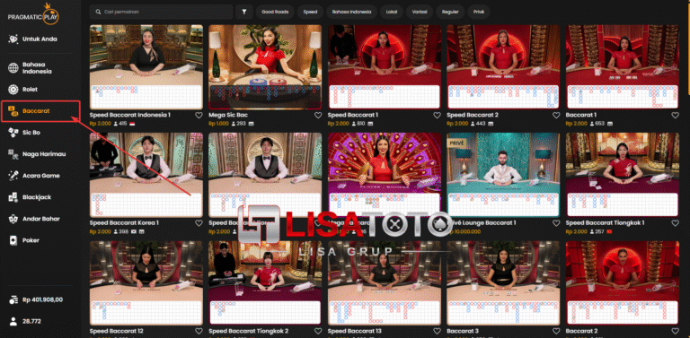 Trik Membaca Kartu Baccarat di Pragmatic Live