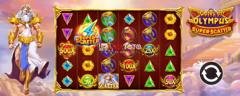 Kelebihan Game Pragmatic Gates of Olympus Super Scatter
