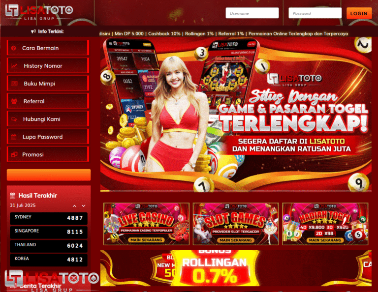 Link Login Toto Macau Diskon 4D Terbesar